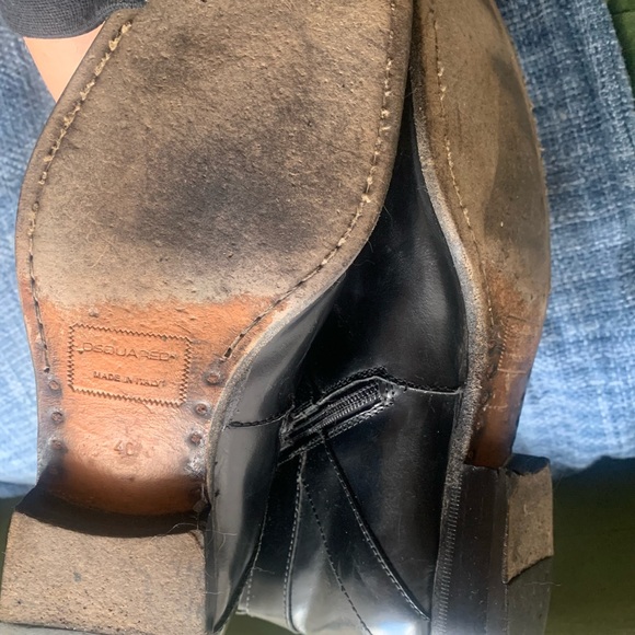 DSquared2 black ankle boots - Picture 5 of 9